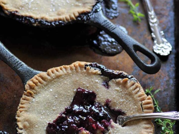 Image for Blueberry Thyme Skillet Pie
