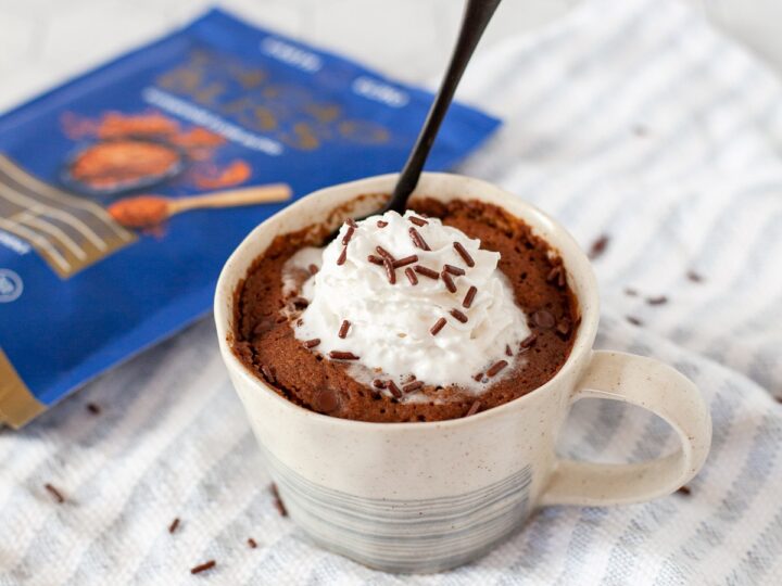 Image for Gluten Free Double Chocolate Mug Cake (Dairy Free)