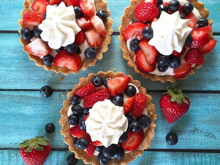 Image for Fresh Berries + Whipped Coconut Cream Tart
