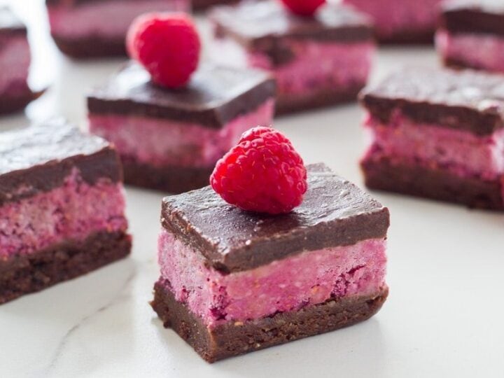 Image for Raw Chocolate Raspberry Brownies