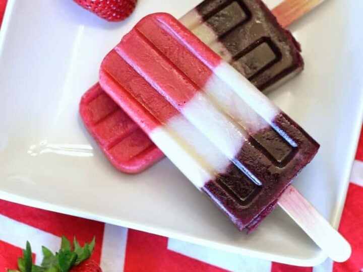 Image for Dairy-Free Creamy Berry Popsicles 