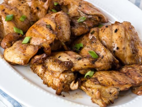 Image for Grilled Teriyaki Chicken Thighs (GF, Paleo, Whole30)