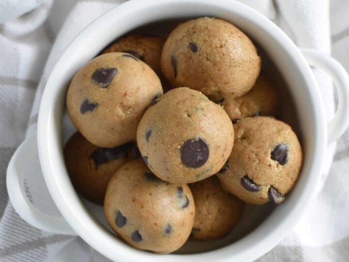 Image for No-Bake Chocolate Chip Cookie Dough Bites [V, GF]