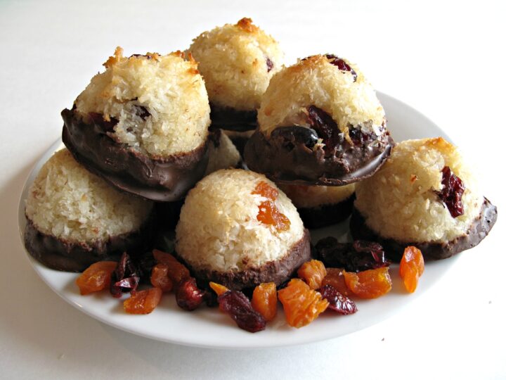 Image for Apricot and Cranberry Macaroons (Gluten Free and Kosher)