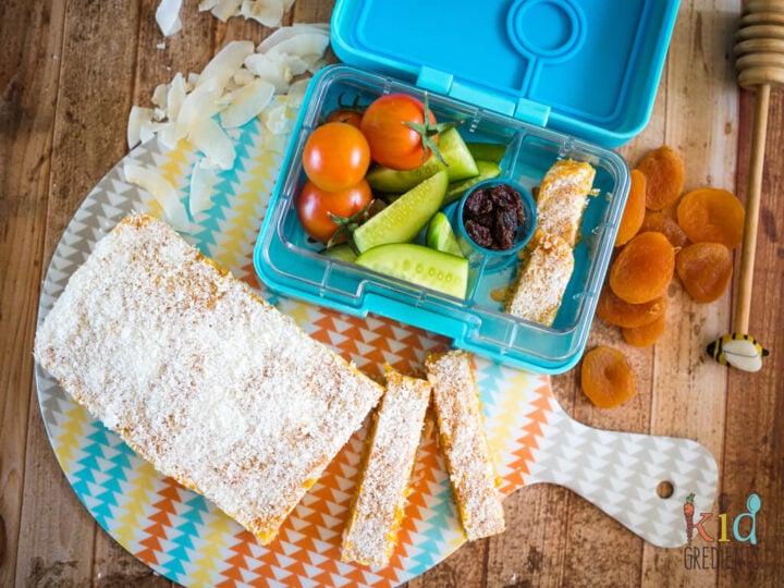 Image for No Bake Apricot Coconut Slice