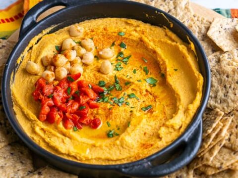 Image for Roasted Red Pepper Hummus