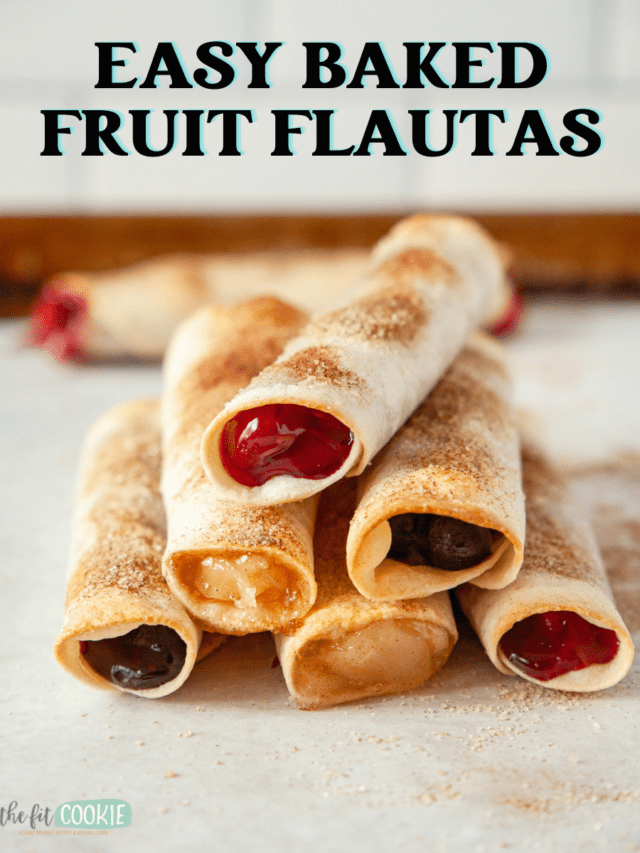 Easy Baked Fruit Flautas (Dairy Free)