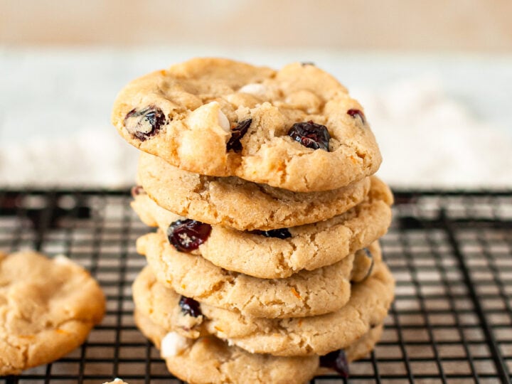 Image for Gluten Free White Chocolate Cranberry Orange Cookies (Dairy Free)