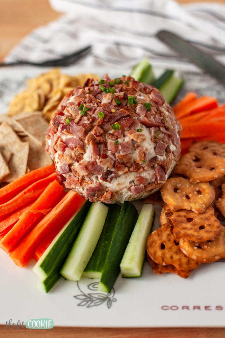 Dairy Free Cheese Ball Recipe (Gluten Free) • The Fit Cookie