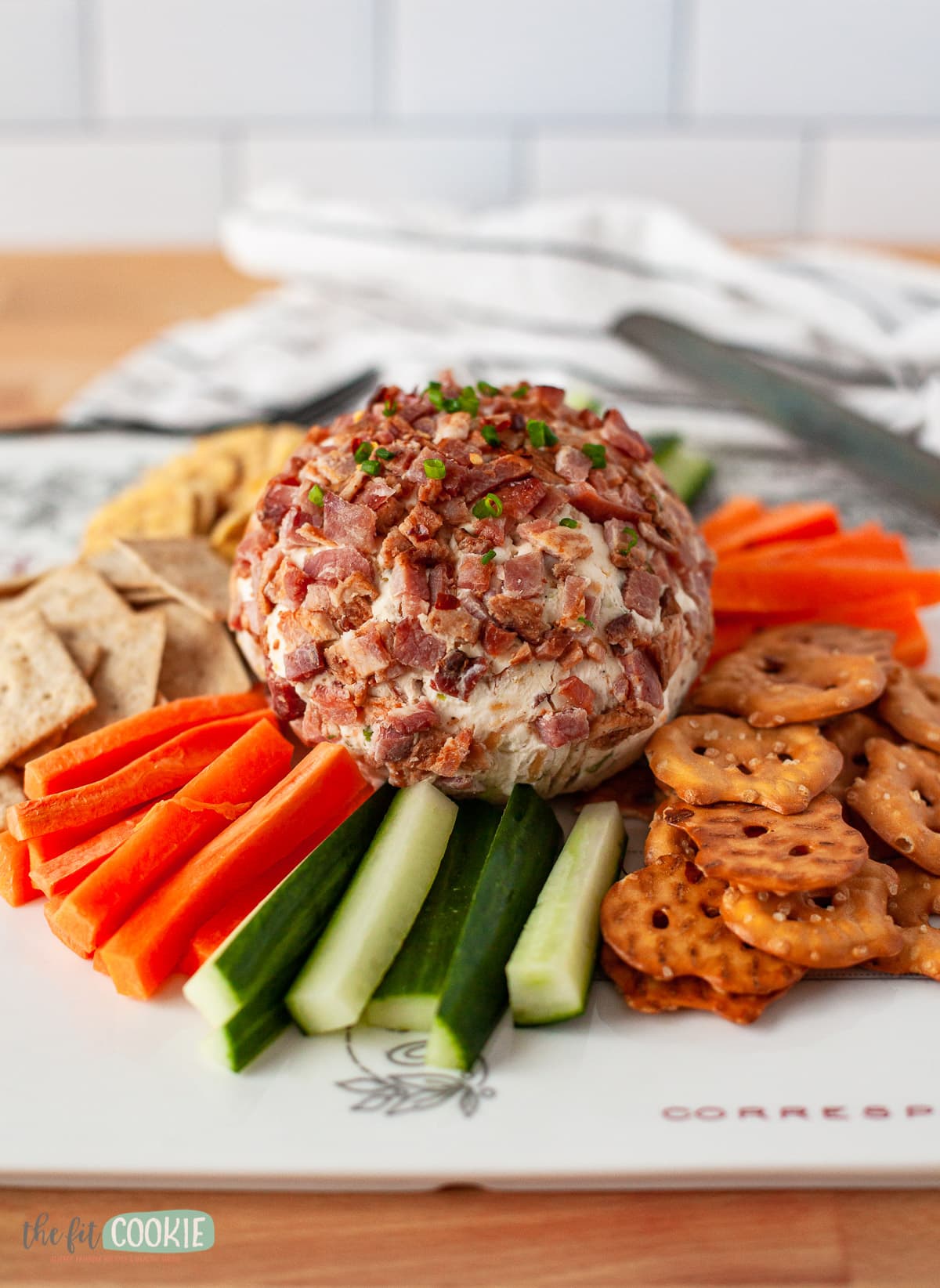 Dairy Free Cheese Ball Recipe (Gluten Free) • The Fit Cookie