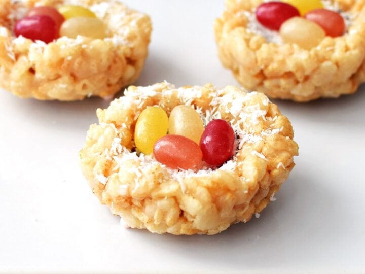Image for Coconut Crispy Treat Nests (5-Minutes, Marshmallow-Free)
