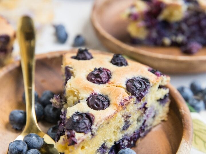 Image for Paleo Blueberry Cake (With Low-Carb Option)