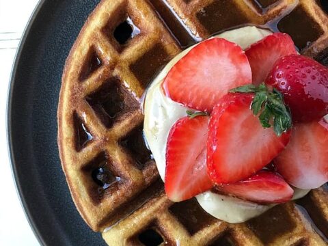 Image for Coconut Flour Waffles (SCD, Paleo, Gluten Free, Dairy Free)