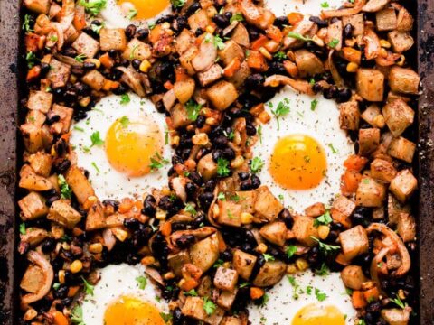 Image for Dairy-Free Breakfast Casserole with Potatoes & Eggs (Gluten-Free, Vegetarian)