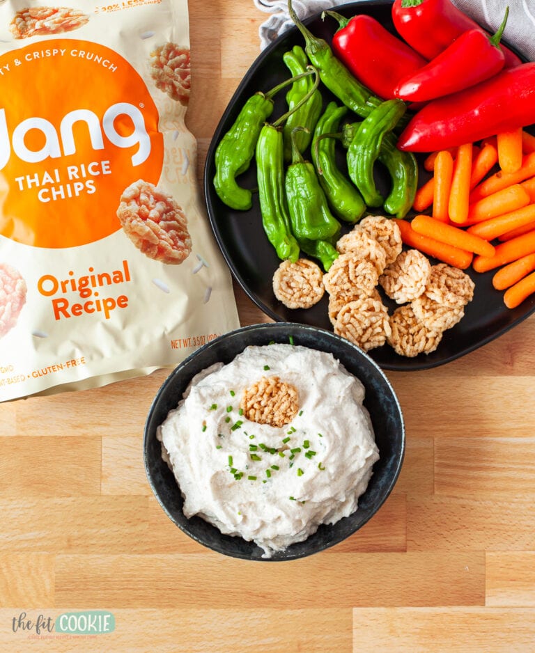 Easy Dairy Free French Onion Dip (Gluten Free) • The Fit Cookie