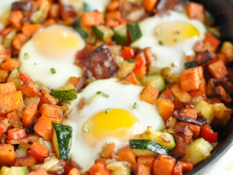 Image for Sweet Potato Breakfast Skillet with Bacon