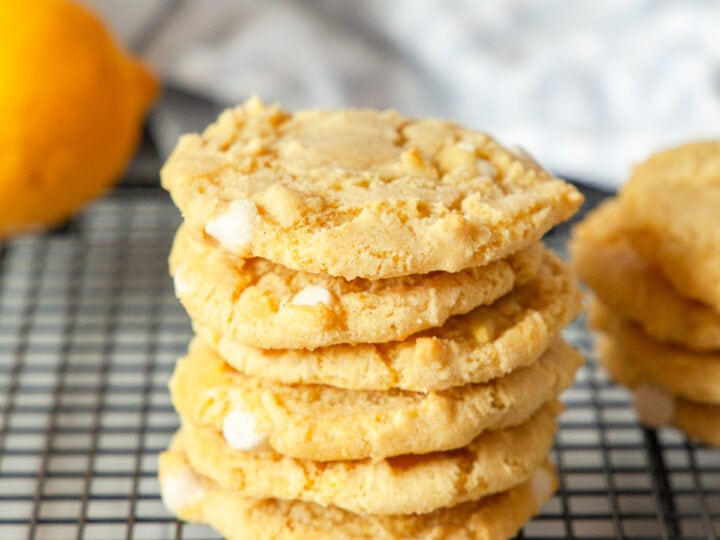 Image for Gluten Free White Chocolate Chip Lemon Cookies (Vegan)