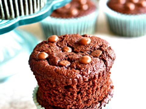 Image for Paleo Chocolate Muffins {Gluten-Free, Grain-Free, Dairy-Free, No Refined Sugar}