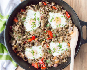 Image for Potato Breakfast Hash with Sausage, Mushrooms, and Peppers