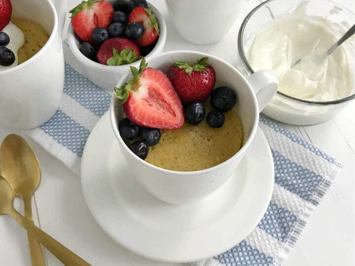 Image for Almond Flour Vanilla Mug Cake