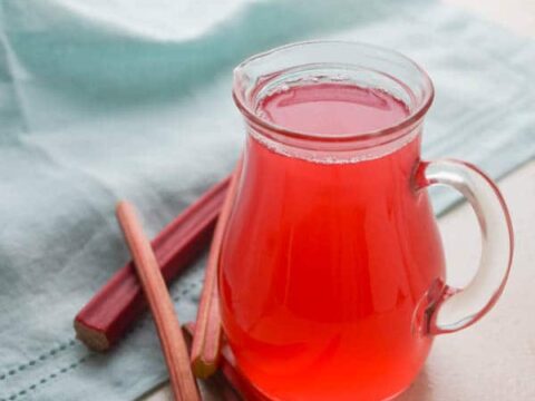 Image for Rhubarb Ginger Simple Syrup