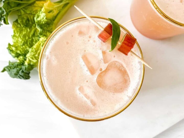 Image for Rhubarb mocktail