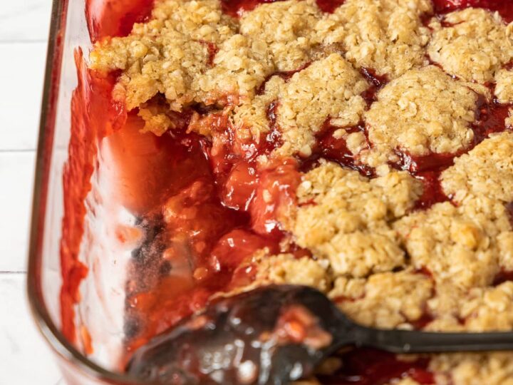 Image for Gluten Free Strawberry Rhubarb Crisp (Vegan)