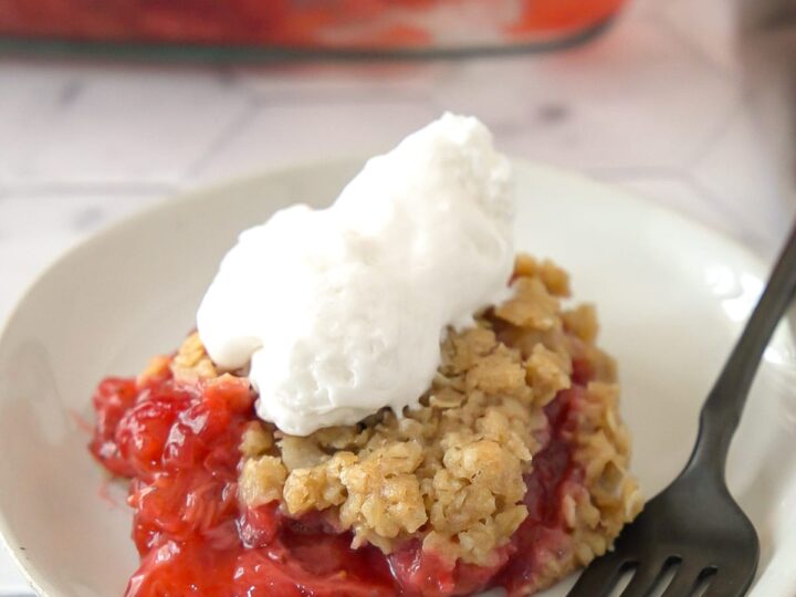 Image for Gluten Free Strawberry Rhubarb Crisp (Vegan)