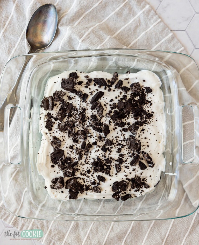 Gluten Free Oreo Icebox Cake (Dairy Free) • The Fit Cookie