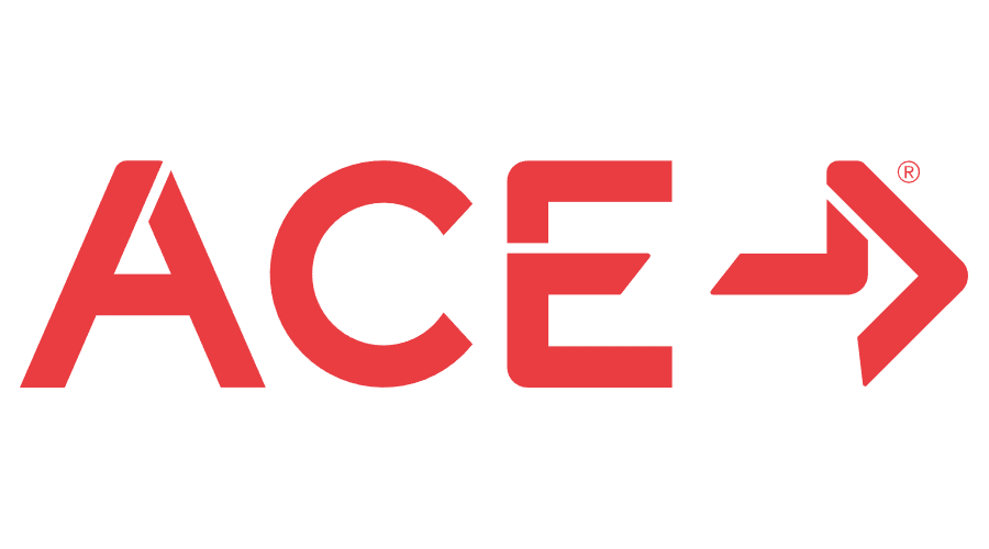 American Council on Exercise (ACE) Fitness Logo. 