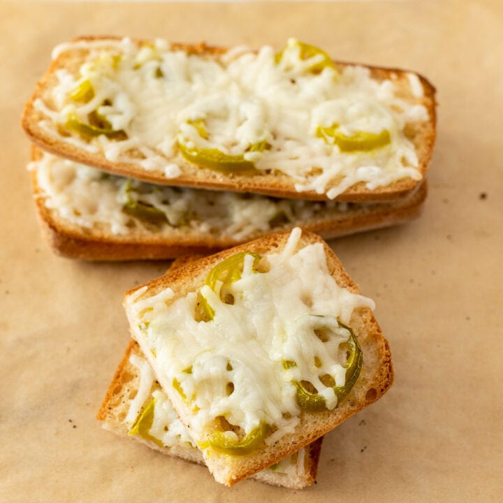 Gluten Free Jalapeño Garlic Cheese Bread (Dairy Free) • The Fit Cookie