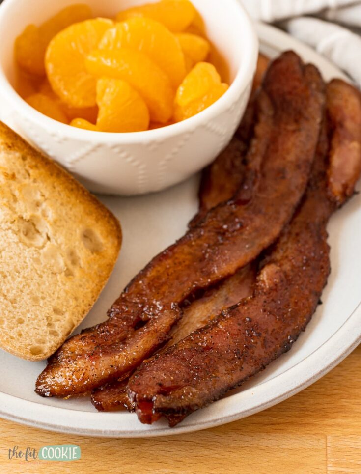 Easy Chipotle Candied Bacon • The Fit Cookie