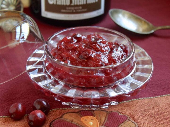 Image for Orange cranberry sauce with Grand Marnier
