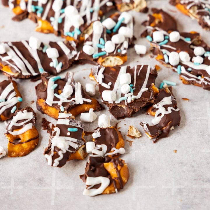 Dairy Free Hot Cocoa Chocolate Bark (Gluten Free) • The Fit Cookie