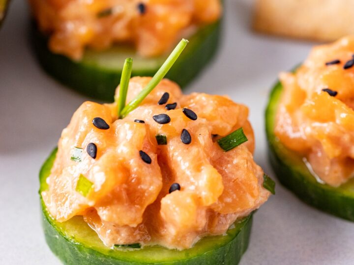 Image for Spicy Smoked Salmon Poke (Soy Free)