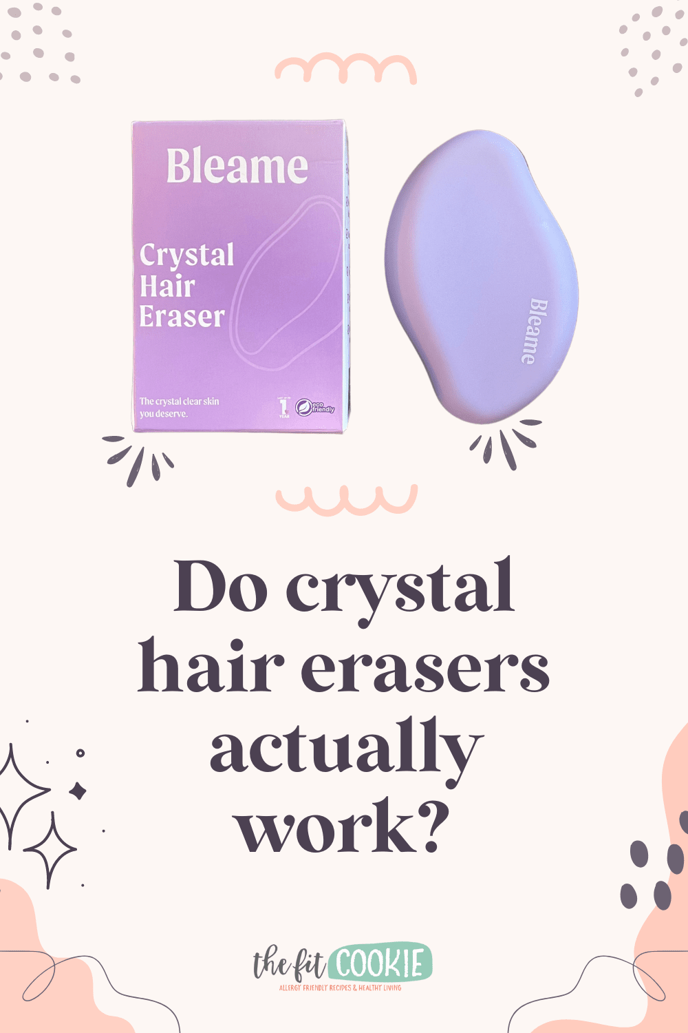 Honest Crystal Hair Remover and Bleame Review The Fit Cookie