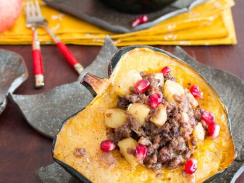 Image for Meat Lover's Apple Stuffed Acorn Squash
