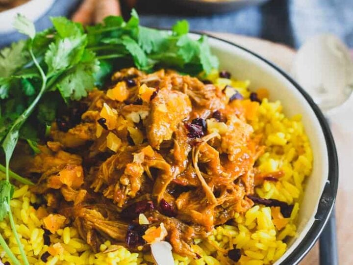 Image for Instant Pot Coconut Pork with Turmeric Ginger Rice