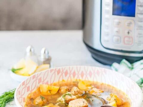 Image for Quick and Easy Instant Pot Fish and Potato Soup