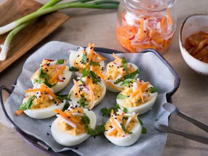 Image for Kimchi Deviled Eggs