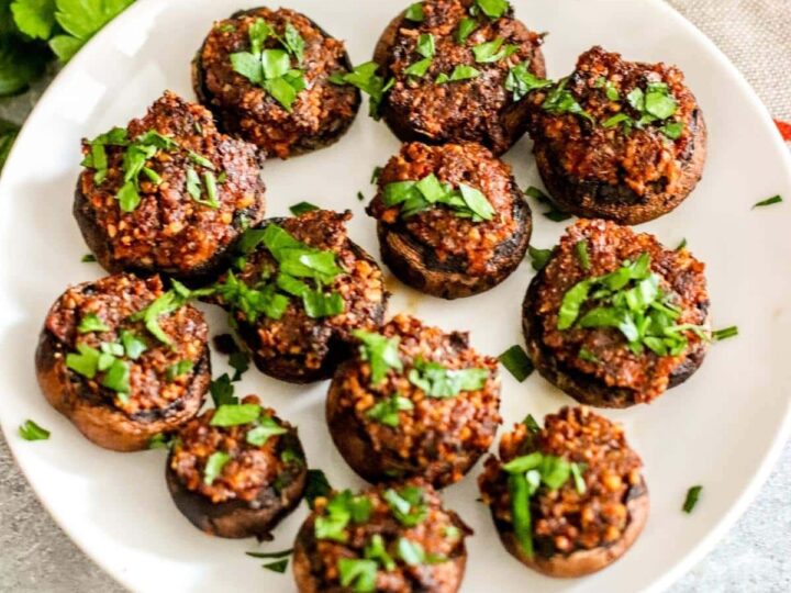 Image for Vegan Stuffed Mushrooms