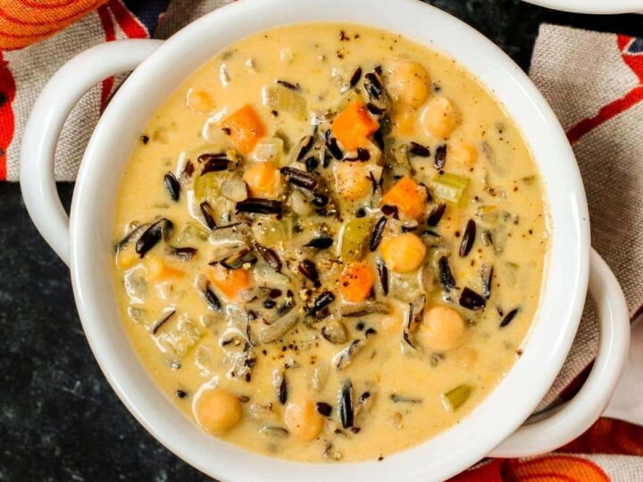 Image for Vegan Wild Rice Soup in the Instant Pot