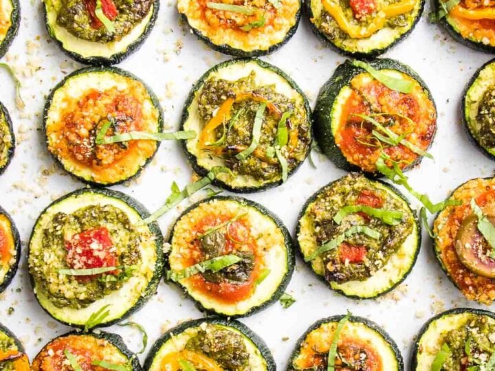 Image for Zucchini Pizza Bites Recipe Recipe