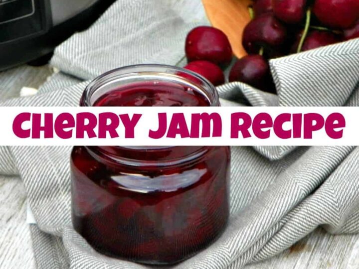 Image for How to Make a Super Simple Instant Pot Cherry Jam Recipe