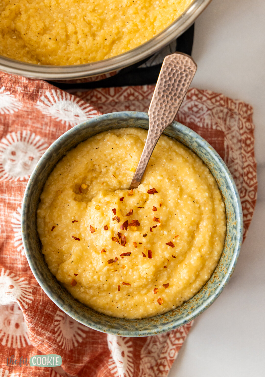 Easy Dairy Free Cheese Grits Recipe • The Fit Cookie