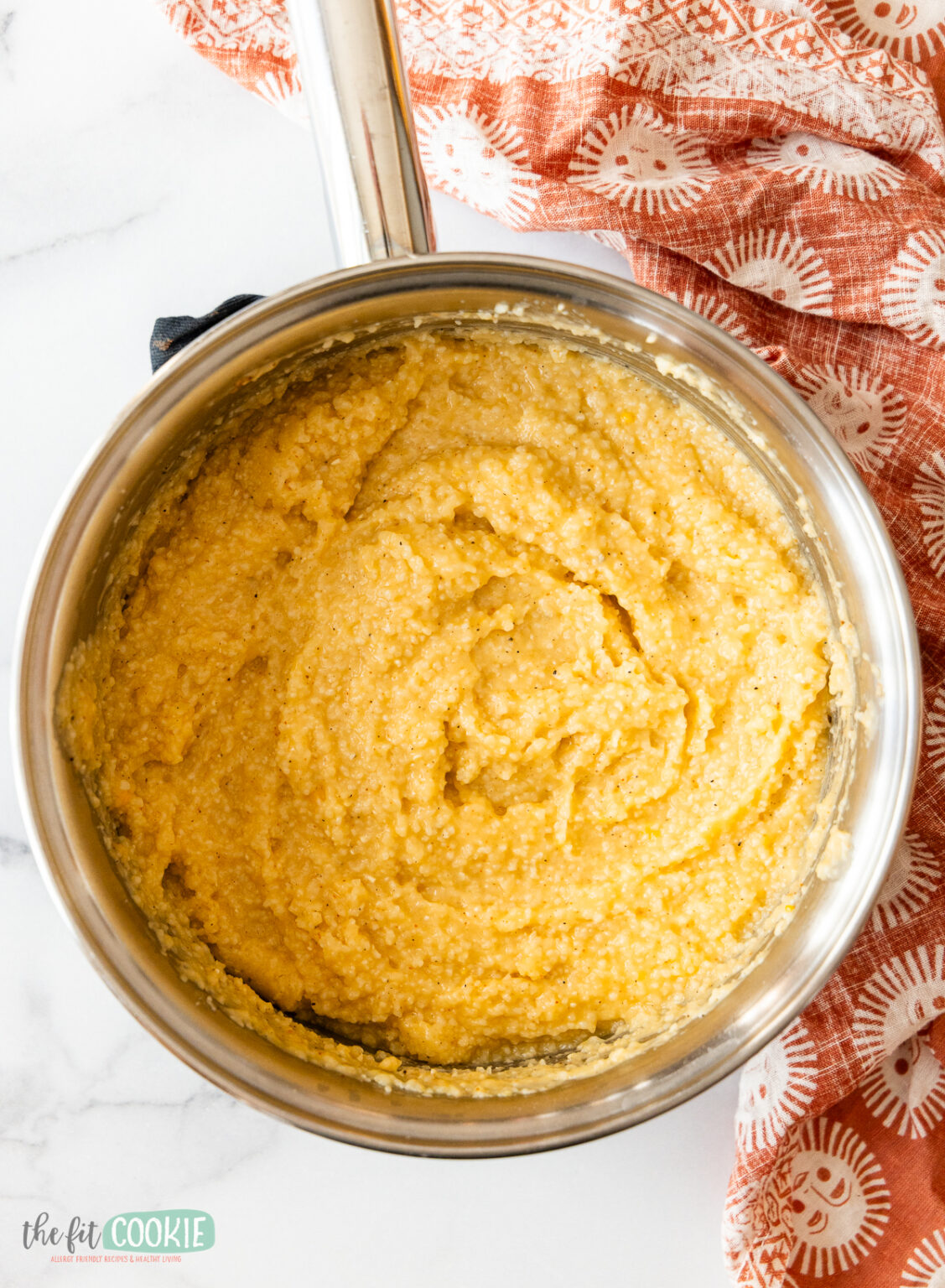 Easy Dairy Free Cheese Grits Recipe • The Fit Cookie