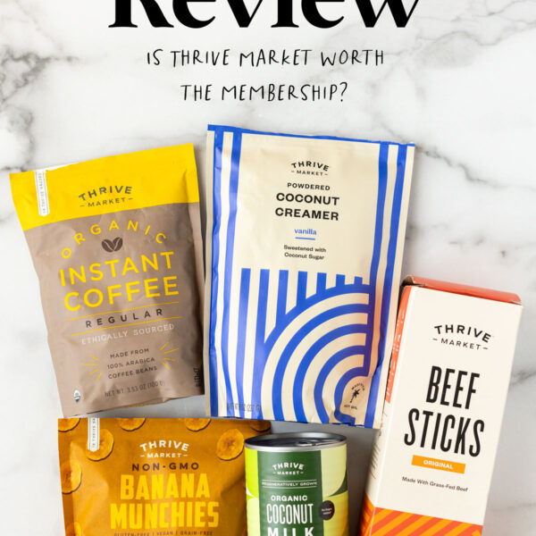 Thrive market review.