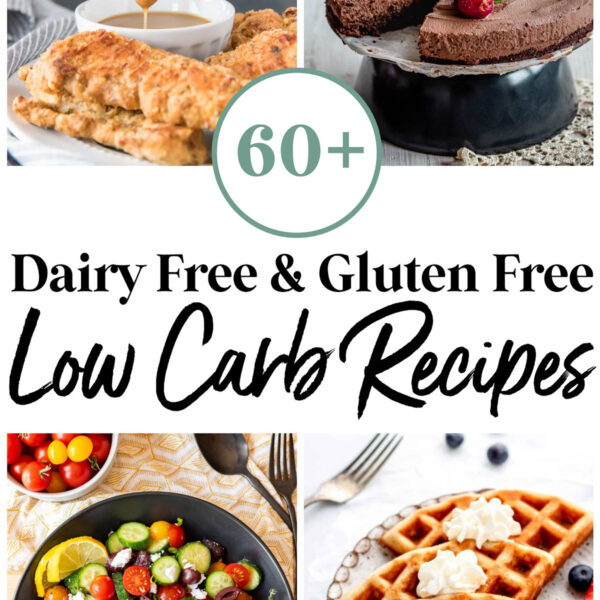 60 dairy & gluten free low carb recipes. This collection of recipes is perfect for individuals following a dairy-free and low-carb diet. Say goodbye to dairy products while still enjoying delicious meals that are both