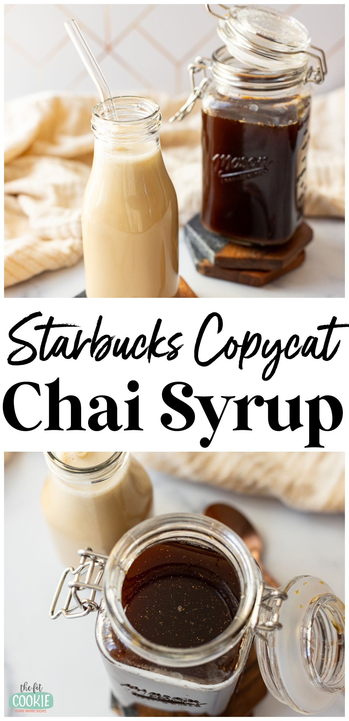 Starbucks copycat chai syrup recipe.