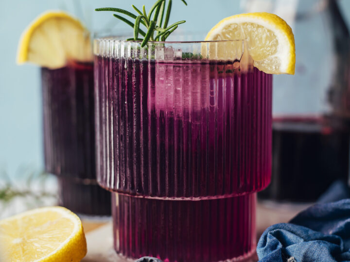 Image for Sparkling Blueberry Ginger Mocktail